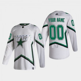 Dallas Stars Custom 2020-21 Reverse Retro Authentic Shirt - Mannen